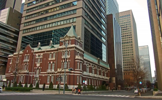 東京の銀行